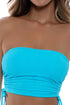 Luli Fama Wavy Baby Drawstring Tube Top